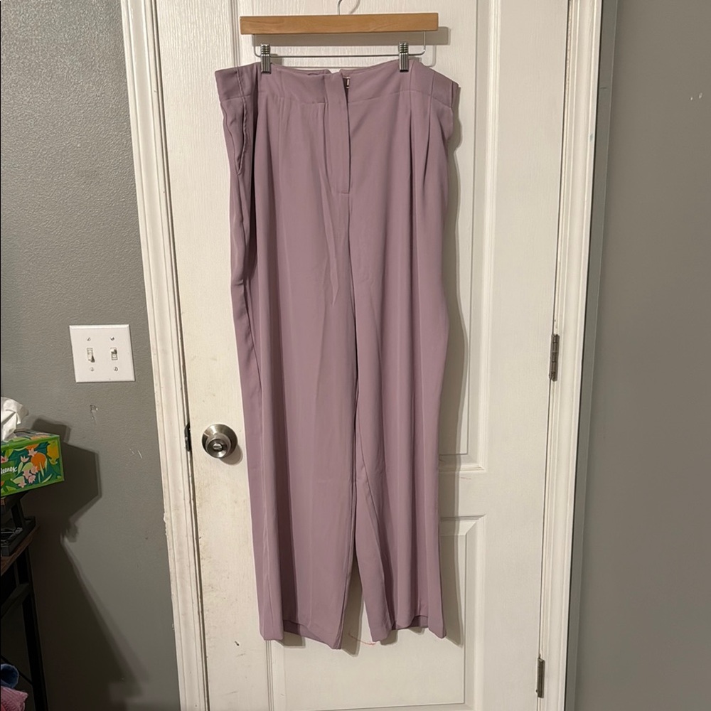 Elegant Lavender Women's Pants